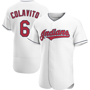 Rocky Colavito Signed Cleveland Indians Mitchell & Ness White XL Jersey JSA  30912 – Denver Autographs